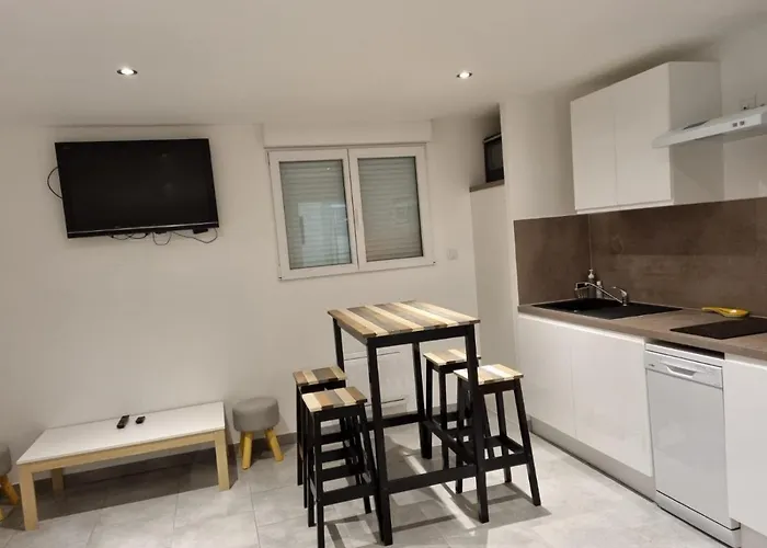 Calme Studio & Wifi Jardin Disneyland Paris 4 Personnes